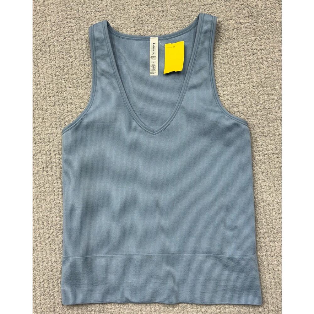 Athleta Women's Blue Athletic Tank Top Size M #61230